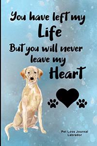 Pet Loss Journal Labrador