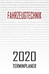 Fahrzeugtechnik - 2020 Terminplaner