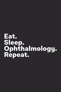Eat Sleep Ophthalmology Repeat