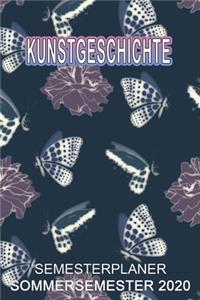 Kunstgeschichte Semesterplaner - Sommersemester 2020
