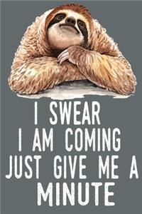 I Swear I Am Coming Just Give Me A Minute