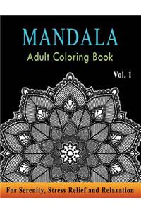 Mandala Adult Coloring Book