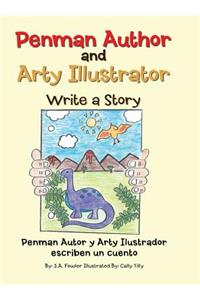 Penman Author and Arty Illustrator Write a Story