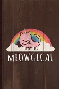 Cats Are Meowgical Journal Notebook