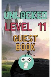 Unlocked Level 11 Guest Book