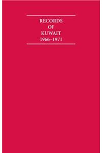 Records of Kuwait 1966-1971 6 Volume Hardback Set
