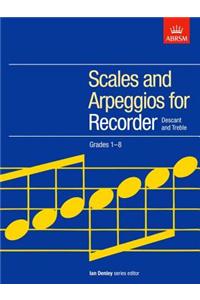 Scales and Arpeggios for Recorder (Descant and Treble), Grad