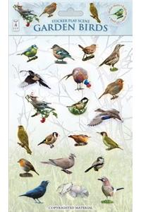 Sticker Play Scene: Garden Birds