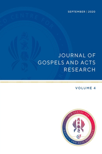 Journal of Gospels and Acts Research. Volume 4