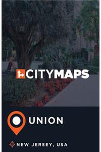 City Maps Union New Jersey, USA