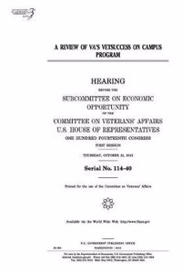 A Review of Va's Vetsuccess on Campus Program