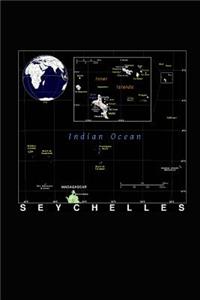 Modern Day Color Map of Seychelles Islands Journal