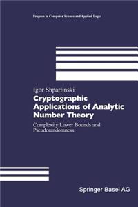 Cryptographic Applications of Analytic Number Theory