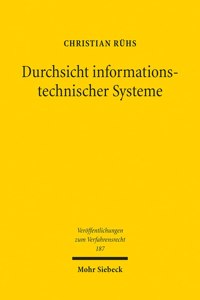 Durchsicht informationstechnischer Systeme