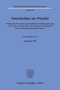 Staatskultur Im Wandel