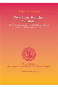 Die Fruhen Romischen Annalisten