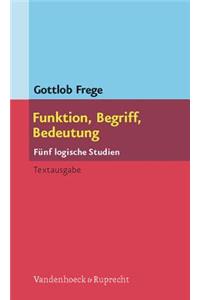 Funktion, Begriff, Bedeutung
