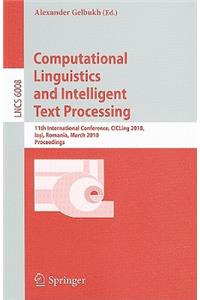 Computational Linguistics and Intelligent Text Processing