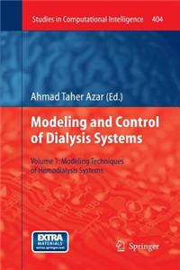 Modelling and Control of Dialysis Systems