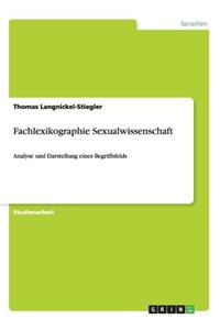 Fachlexikographie Sexualwissenschaft