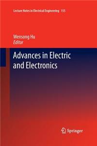 Advances in Electric and Electronics