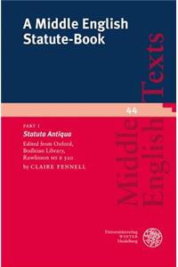 Middle English Statute-Book Part I