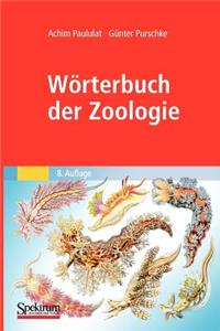 Wörterbuch Der Zoologie