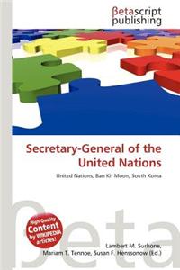 Secretary-General of the United Nations
