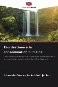 Eau destinée à la consommation humaine