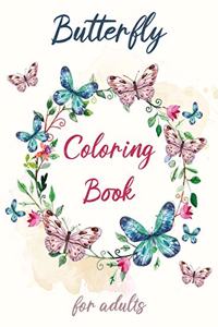 Butterfly Coloring book for Adults