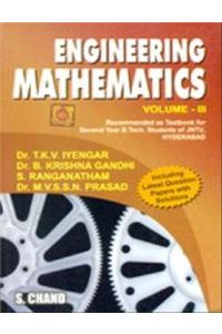 Engineering Mathematics: for JNTU Students (Hyderabad) 2nd Year B. Tech: v. 3
