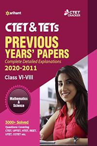 CTET & TETs Previous Years Papers (Class 6-8) MAS & SCIENCE 2020