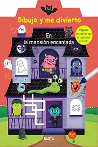 DIBUJO Y ME DIVIERTO MANSION ENCANTADA
