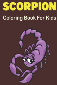 Scorpion Coloring Book for Kids