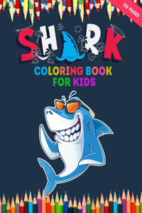 Shark Coloring Book For Kids