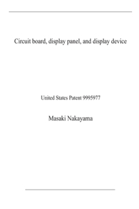 Circuit board, display panel, and display device