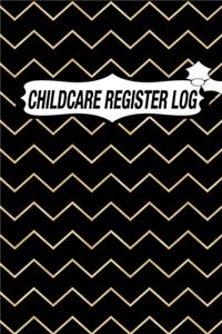 Childcare Register Log