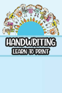 Handwriting Learn To Print