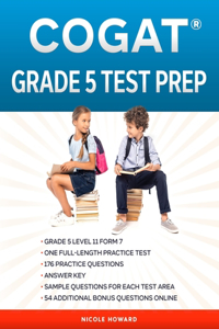 Cogat(r) Grade 5 Test Prep