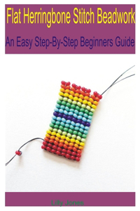 Flat Herringbone Stitch Beadwork