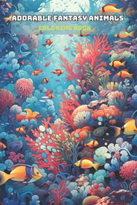 Adorable Fantasy Animals Coloring Book