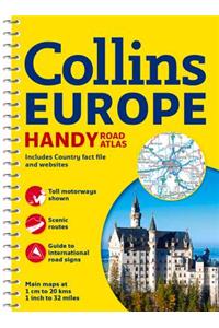 Collins Handy Road Atlas Europe