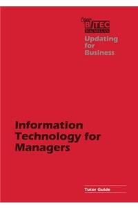 Information Technology for Managers Tutor Guide