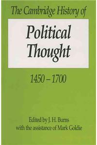 The Cambridge History of Political Thought 1450–1700