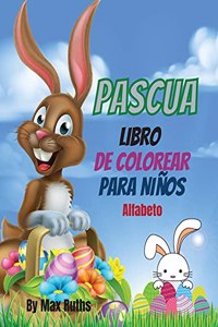 Pascua Libro De Colorear Para Niños Alfabeto