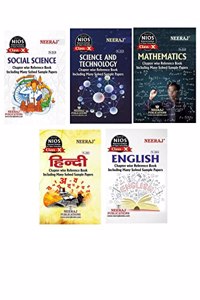 NEERAJ Class 10th Book Set Of 5 Books (Hindi, English, Science , Social Science , Math ) NIOS ( OPEN SCHOOL ) CLASS- X ( NEERAJ PUBLICATION ) (Paperback, RAKESH KUMUR) [Paperback] Rakesh Kumar [Paperback] Rakesh Kumar