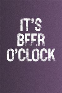 It's Beer O'clock
