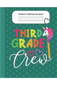 Primary Composition Book - Third Grade Crew