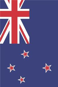 New Zealand Travel Journal - New Zealand Flag Notebook - New Zealand Flag Book