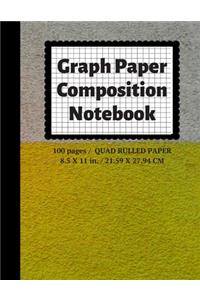 Graph Paper Composition Notebook